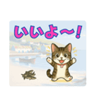 【探しやすい】りんのデカ文字スタンプ（個別スタンプ：30）
