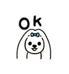 マルチーズ＆トイプードルのLINEスタンプ（個別スタンプ：20）