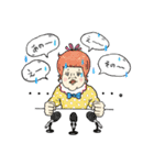 吹き出しで伝えるシュール感情（個別スタンプ：20）