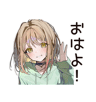 ゆるパーカーちゃんのDIY日記（個別スタンプ：2）