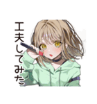 ゆるパーカーちゃんのDIY日記（個別スタンプ：18）