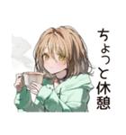 ゆるパーカーちゃんのDIY日記（個別スタンプ：34）