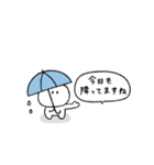 うさぎのきもち。〜私と梅雨〜（個別スタンプ：3）