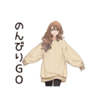 マイペース女子のゆるっと応援★（個別スタンプ：15）