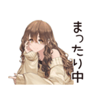 マイペース女子のゆるっと応援★（個別スタンプ：19）
