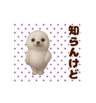 踊る！ゴマフアザラシの赤ちゃん（個別スタンプ：13）