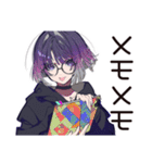 サブカル女子の読書タイム♡（個別スタンプ：31）