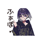 サブカル女子の読書タイム♡（個別スタンプ：39）