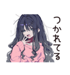 メンヘラ女子♡ネガティブ返信（個別スタンプ：29）