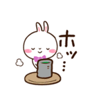 しろうさぎ【グルメ】（個別スタンプ：31）