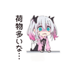 地雷ちゃん★通勤電車あるある（個別スタンプ：21）