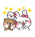 ず～っと使える♡かわいいお友達のスタンプ（個別スタンプ：35）