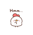 にわとりぴよこの英語（個別スタンプ：22）