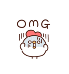 にわとりぴよこの英語（個別スタンプ：27）