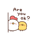 にわとりぴよこの英語（個別スタンプ：34）