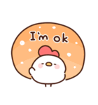 にわとりぴよこの英語（個別スタンプ：35）