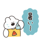 サマーうさちゃん リメイク版（個別スタンプ：3）