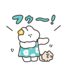 サマーうさちゃん リメイク版（個別スタンプ：18）