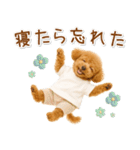 ポジティブな気持ちを伝える☆プードル（個別スタンプ：15）