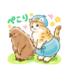 猫たちとペンギンのスタンプ♡【丁寧敬語】（個別スタンプ：8）