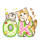 猫たちとペンギンのスタンプ♡【丁寧敬語】（個別スタンプ：14）