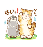 猫たちとペンギンのスタンプ♡【丁寧敬語】（個別スタンプ：16）