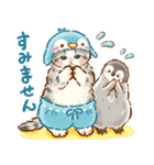 猫たちとペンギンのスタンプ♡【丁寧敬語】（個別スタンプ：25）
