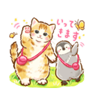 猫たちとペンギンのスタンプ♡【丁寧敬語】（個別スタンプ：30）