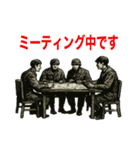 軍人×兵士の日常会話（個別スタンプ：40）