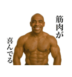 黒人マッチョ（個別スタンプ：26）