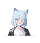 ねこ耳ロックガール（個別スタンプ：20）