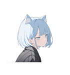 ねこ耳ロックガール（個別スタンプ：22）