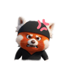 ずーっと使える忍者レッサーパンダ3D（個別スタンプ：5）