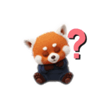 ずーっと使える忍者レッサーパンダ3D（個別スタンプ：19）