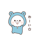 動く♪毎日使えるくまぽこ5（個別スタンプ：4）