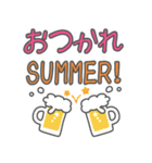 夏の暑さで頭がいかれた派手スタンプ（個別スタンプ：12）