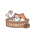 お風呂猫 なによ,（個別スタンプ：8）