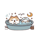 お風呂猫 ふんっ,（個別スタンプ：13）