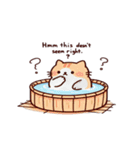 お風呂猫 ふんっ,（個別スタンプ：15）