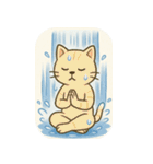 滝に打たれて伝えたい（個別スタンプ：5）