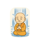 滝に打たれて伝えたい（個別スタンプ：9）