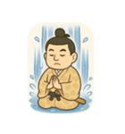 滝に打たれて伝えたい（個別スタンプ：12）