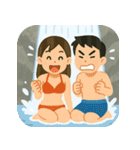 滝に打たれて伝えたい（個別スタンプ：29）