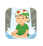 滝に打たれて伝えたい（個別スタンプ：31）