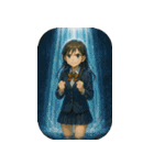 滝に打たれて伝えたい（個別スタンプ：33）