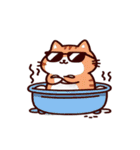 お風呂猫 にこにこ,（個別スタンプ：31）