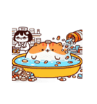 お風呂猫 大好きだよ,（個別スタンプ：11）