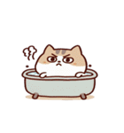 お風呂猫 大好きだよ,（個別スタンプ：19）