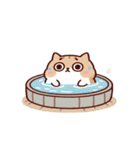 お風呂猫 大好きだよ,（個別スタンプ：22）