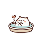 お風呂猫 大好きだよ,（個別スタンプ：28）
